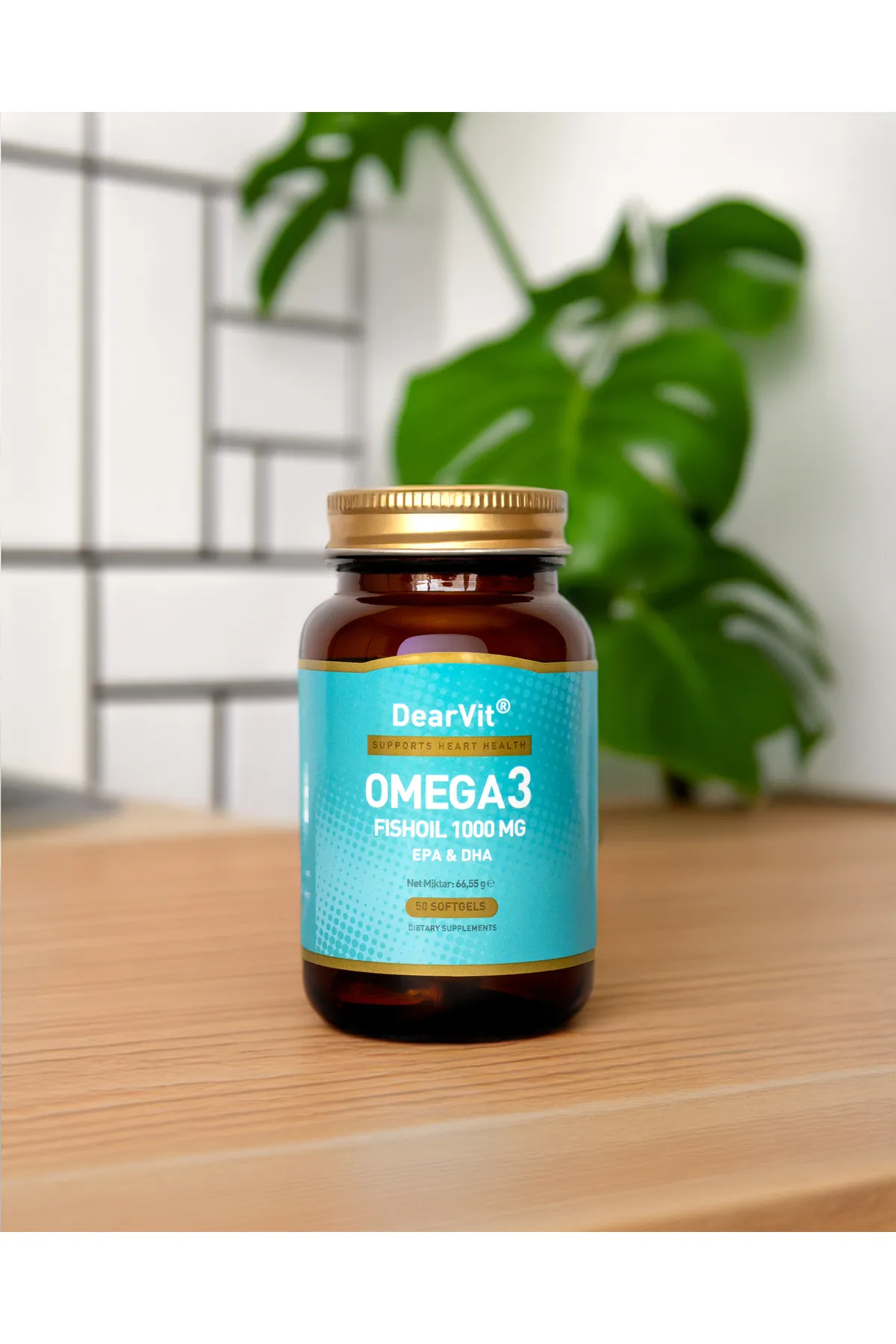 DEARVİT OMEGA 3 1000 MG 50 KAPSÜL